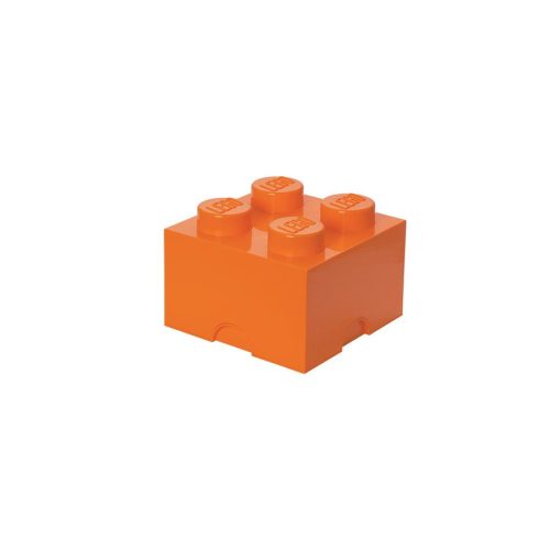 LEGO Kiegészítő - Tároló doboz 4-es narancs