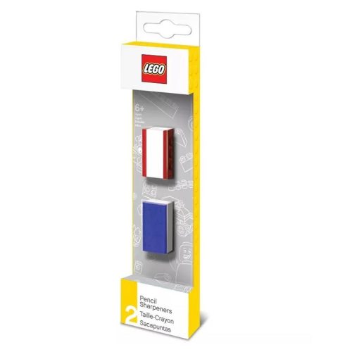 LEGO Kiegészítő - 2 db LEGO hegyező kék és piros