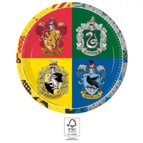 8db papírtányér 23cm HARRY POTTER