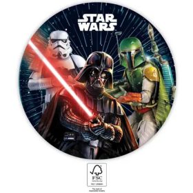 8db papírtányér 23cm STAR WARS GALAXY