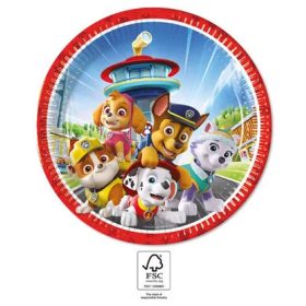 8db papírtányér 23cm-es MANCS ŐRJÁRAT