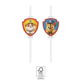 4db Papír szívószál MANCS ŐRJÁRAT