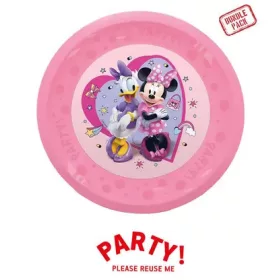   4db újrafelhasználható partitányér 21cm ΜΙΝΝΙΕ JUNIOR DISNEY