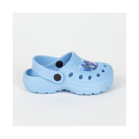 Disney Stitch gyerek papucs, clog - világoskék - 32-33