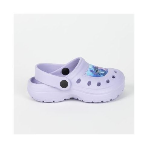 Disney Stitch gyerek papucs, clog - világoslila - 26-27