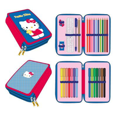 Hello Kitty emeletes Töltött tolltartó 