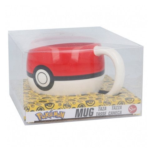 Dolomit 3D Bögre 450ml Ajándékdobozban Pokémon Pokéball