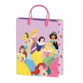   Ajándéktasak 32x27x10cm, laminált műanyag felülettel - Disney Princess