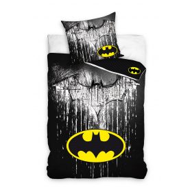 BATMAN Ágyneműgarnitúra 100% pamut 140x200 + 65x65