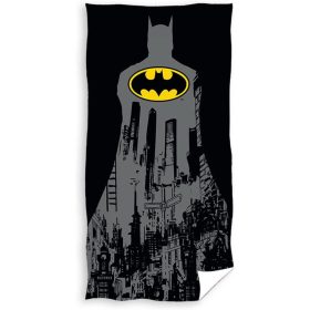   Batman gyerek strandtörölköző - 100% pamut - 70x140 cm - fekete