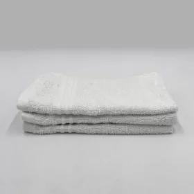   Fehér prémium szállodai minőségű törölköző kéztörlő 420GSM anyagból 30x50 cm