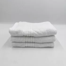   Fehér prémium szállodai minőségű törölköző 500GSM anyagból 50x100 cm