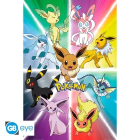 Pokemon maxi poszter 91,5x61cm Eevee Evolution