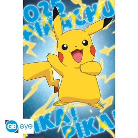 Pokemon maxi poszter 91,5x61cm Foil Pikachu