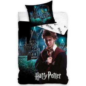 HARRY POTTER ágyneműhuzat-szett 100% pamut 140x200 + 70x90