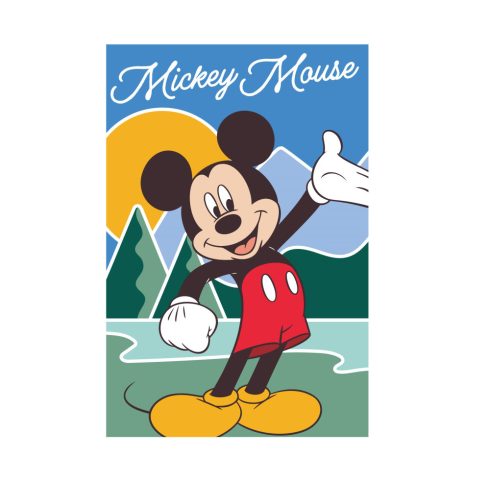 Disney Mickey egér polár takaró - 100 x 150 cm