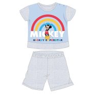   Disney Mickey egér nyári rövid ujjú baba pizsama - pamut jersey pizsama