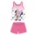 Nyári ujjatlan pamut baba pizsama - Disney Minnie egér - rózsaszín - 86