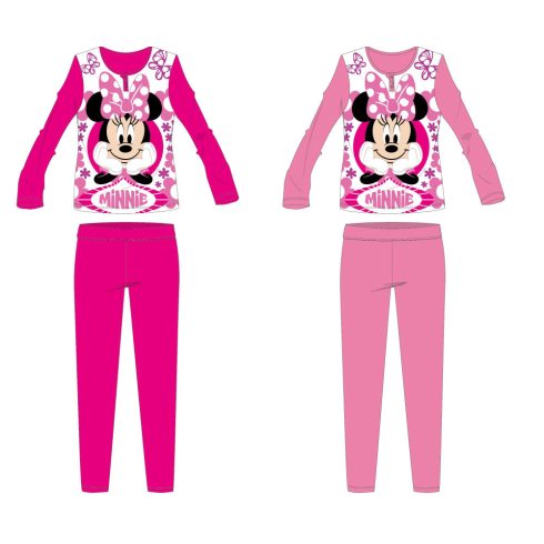 Disney Minnie egér pamut jersey gyerek pizsama