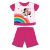 Disney Minnie egér nyári rövid ujjú baba pizsama - pamut jersey pizsama - pink - 92