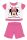Disney Minnie egér nyári rövid ujjú baba pizsama - pamut jersey pizsama - rózsaszín - 80