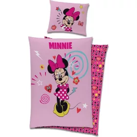 MINNIE EGÉR Ágyneműhuzat-szett 100% pamut 140x200 + 65x65