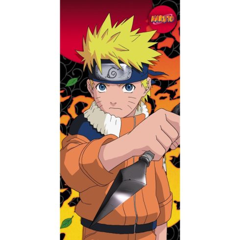 Naruto gyerek strandtörölköző - 100% pamut - 70x140 cm