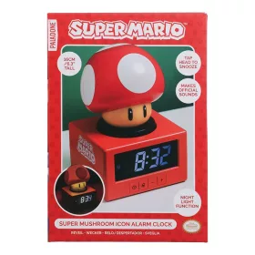 Super Mario gomba ébresztőóra éjszakai fénnyel