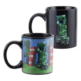 Minecraft Creeper hőre változó bögre