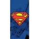 Superman gyerek strandtörölköző - 100% pamut - 70x140 cm - sötétkék