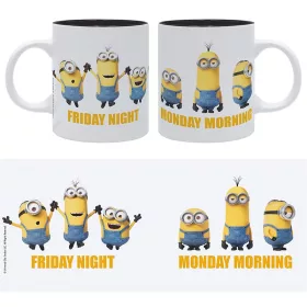MINIONS bögre 320ml Friday vs Monday
