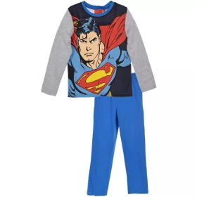 Superman szürke-türkiz pizsama