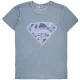 Superman férfi kék póló