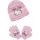 Hello Kitty rózsaszín sapka szett