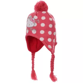 Hello Kitty pöttyös pink sapka