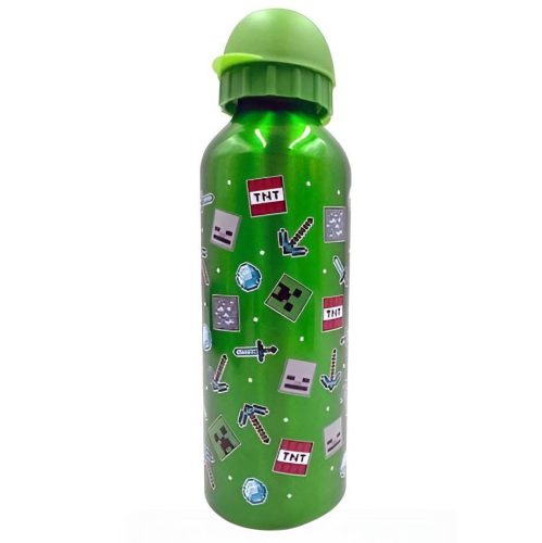 Minecraft alumínium kulacs ivókupakkal 500 ml