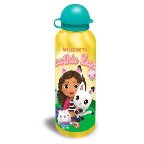 Gabi babaháza alumínium kulacs ivókupakkal 500 ml
