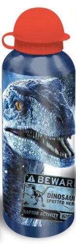 Jurassic World Raptor alumínium kulacs ivókupakkal 500 ml
