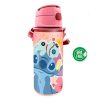 Disney Lilo és Stitch, A csillagkutya alumínium szívószálas kulacs akasztóval 600 ml