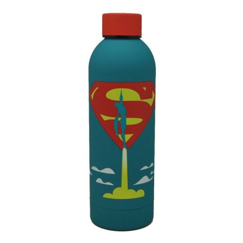 Superman Launch puha tapintású kulacs, sportpalack 700 ml