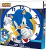 Sonic a sündisznó falióra 25 cm