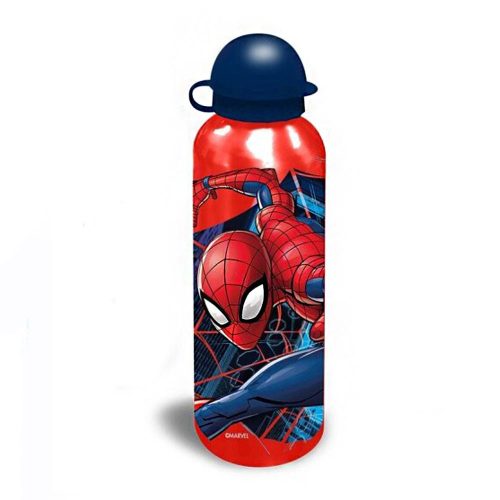 Pókember Crimson alumínium kulacs ívókupakkal 500 ml