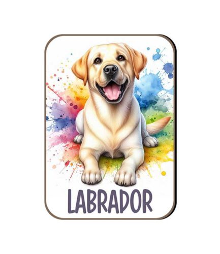 Labrador - Fa Hűtőmágnes