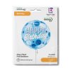 Happy Birthday Blue Spark fólia lufi 46 cm