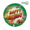 Happy Birthday Dinosaur fólia lufi 46 cm