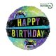 Happy Birthday Vivid Gaming fólia lufi 46 cm