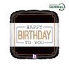 Happy Birthday Classic fólia lufi 46 cm
