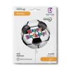 Happy Birthday Soccer Ball fólia lufi 46 cm
