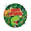 Happy Birthday Dinosaur Holo fólia lufi 46 cm