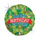 Happy Birthday Camouflage Holo fólia lufi 46 cm